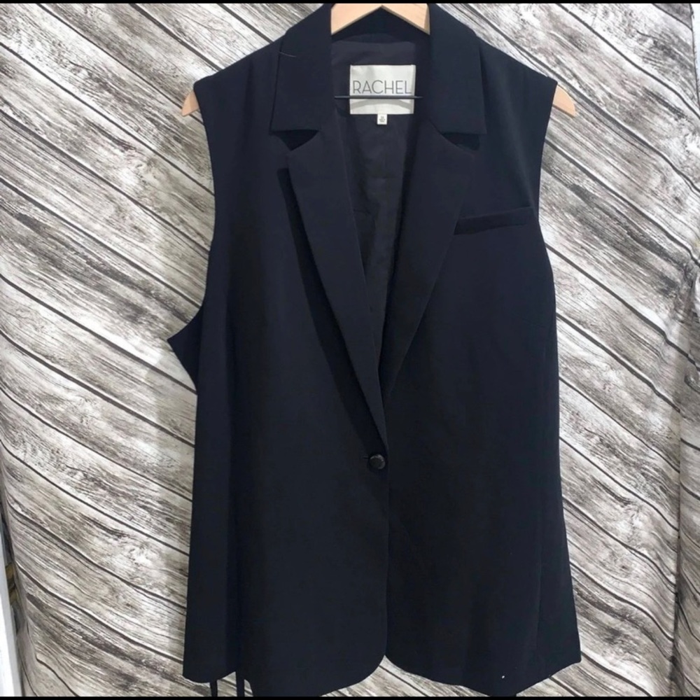 Sleeveless Blazer Vest